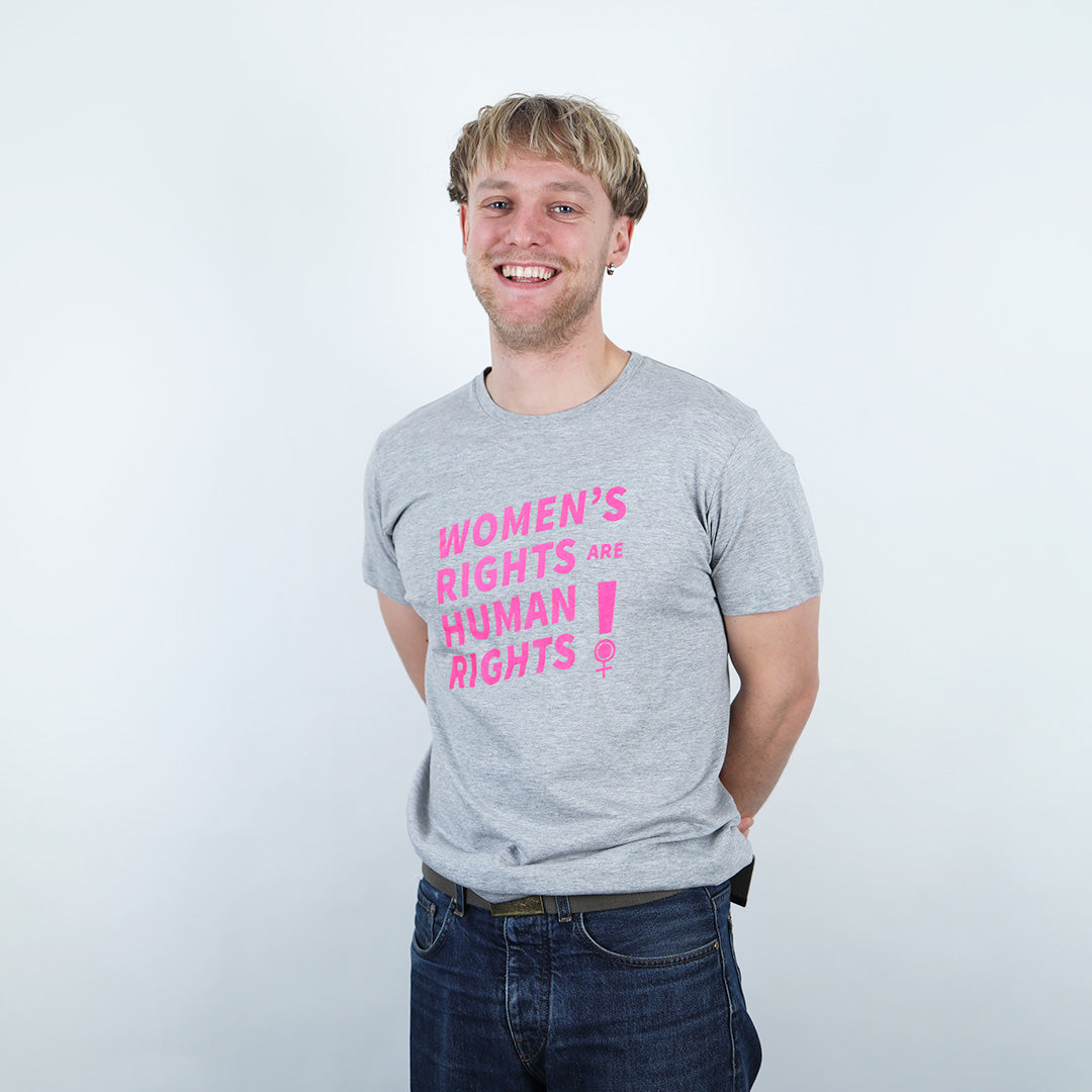 Women's rights are human rights - Grå/Pink