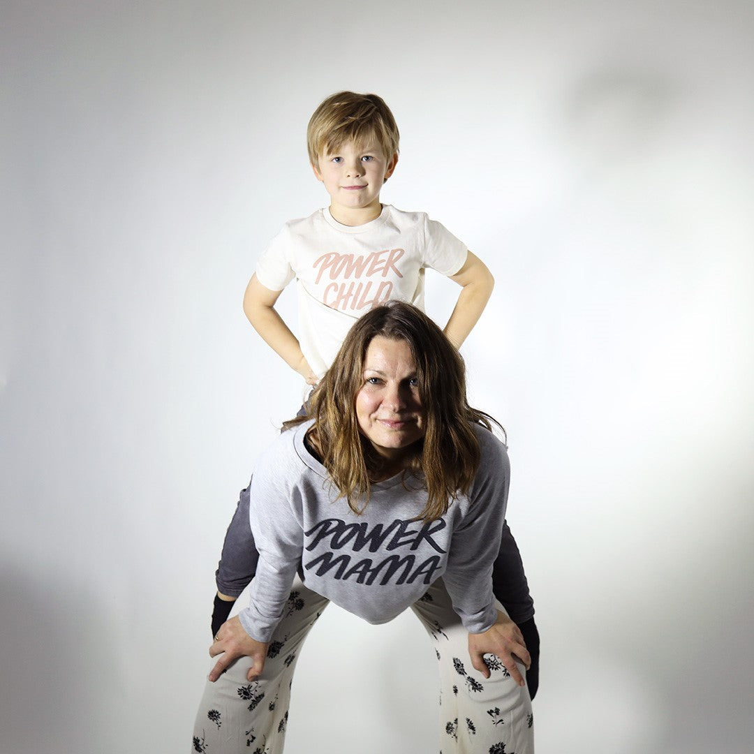 Power Child Natural Raw - Børne t-shirt