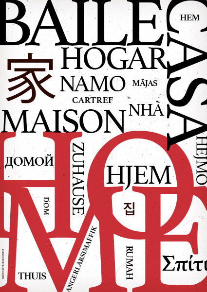 Typografisk Plakat