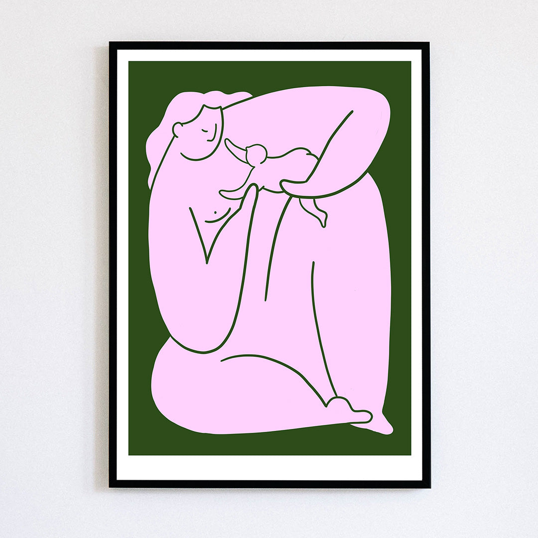 Mor barn plakat