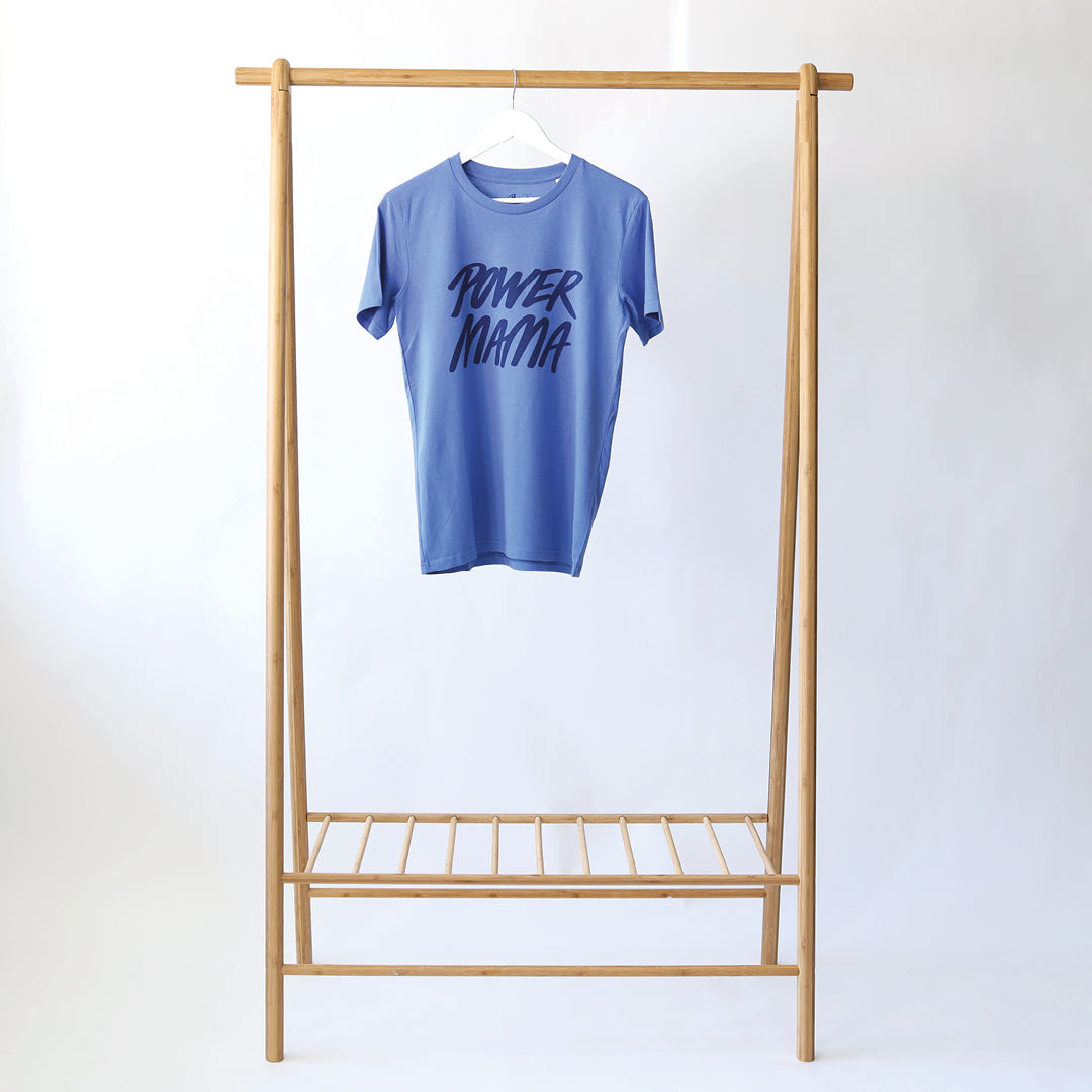 Power Mama T-shirt Blå