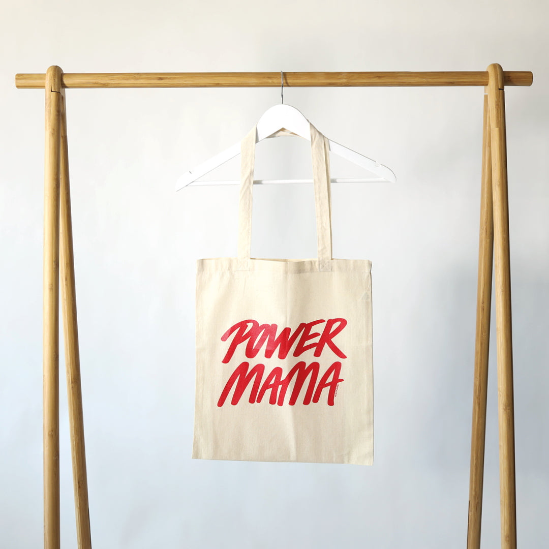 Power Mama Mulepose - Hvid