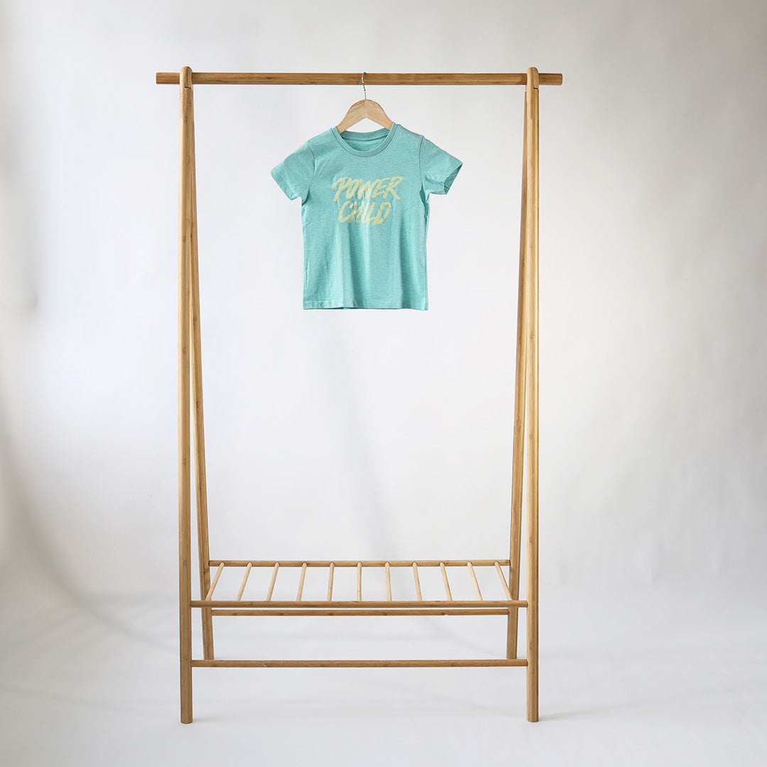 Power Child grøn - Børne t-shirt