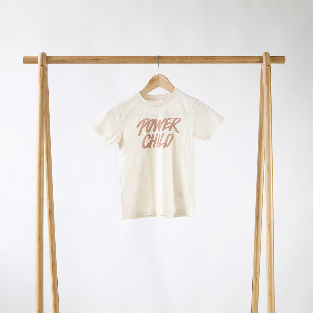 Power Child Natural Raw - Børne t-shirt