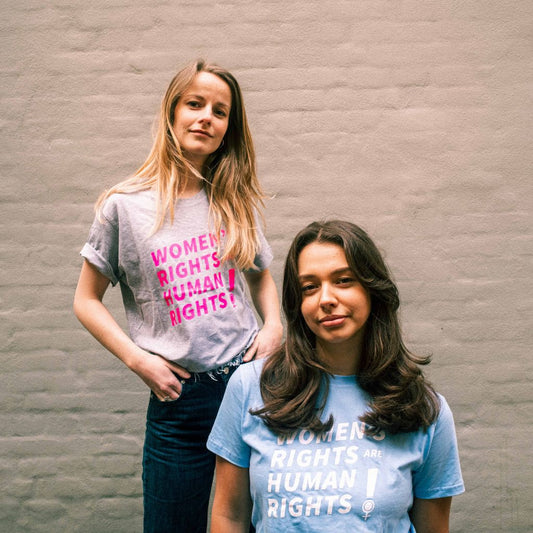 Women's rights are human rights - Grå/Rosa