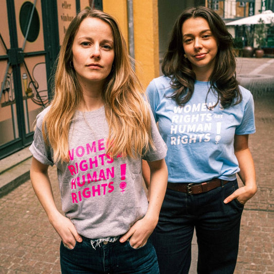 Women's rights are human rights - Grå/Rosa