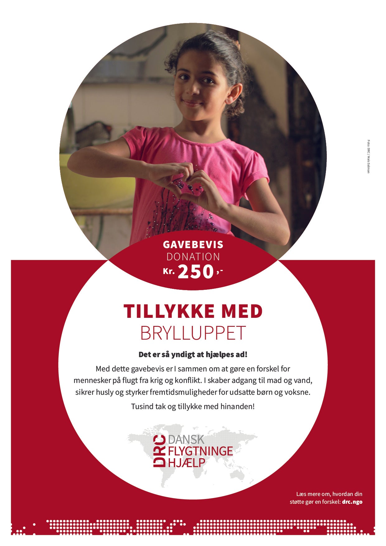 Bröllop 250 DKK // Presentkort