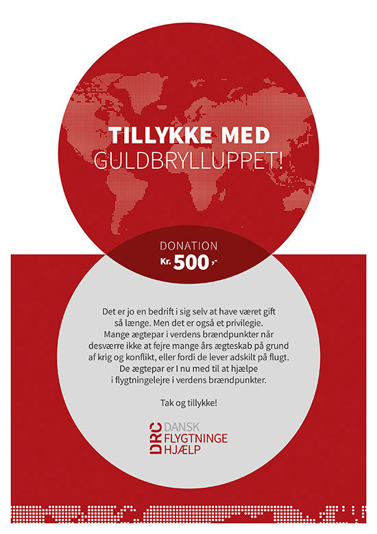 Guldbröllop // Elektroniskt presentkort